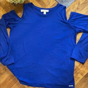 Michael Kors cold shoulder top